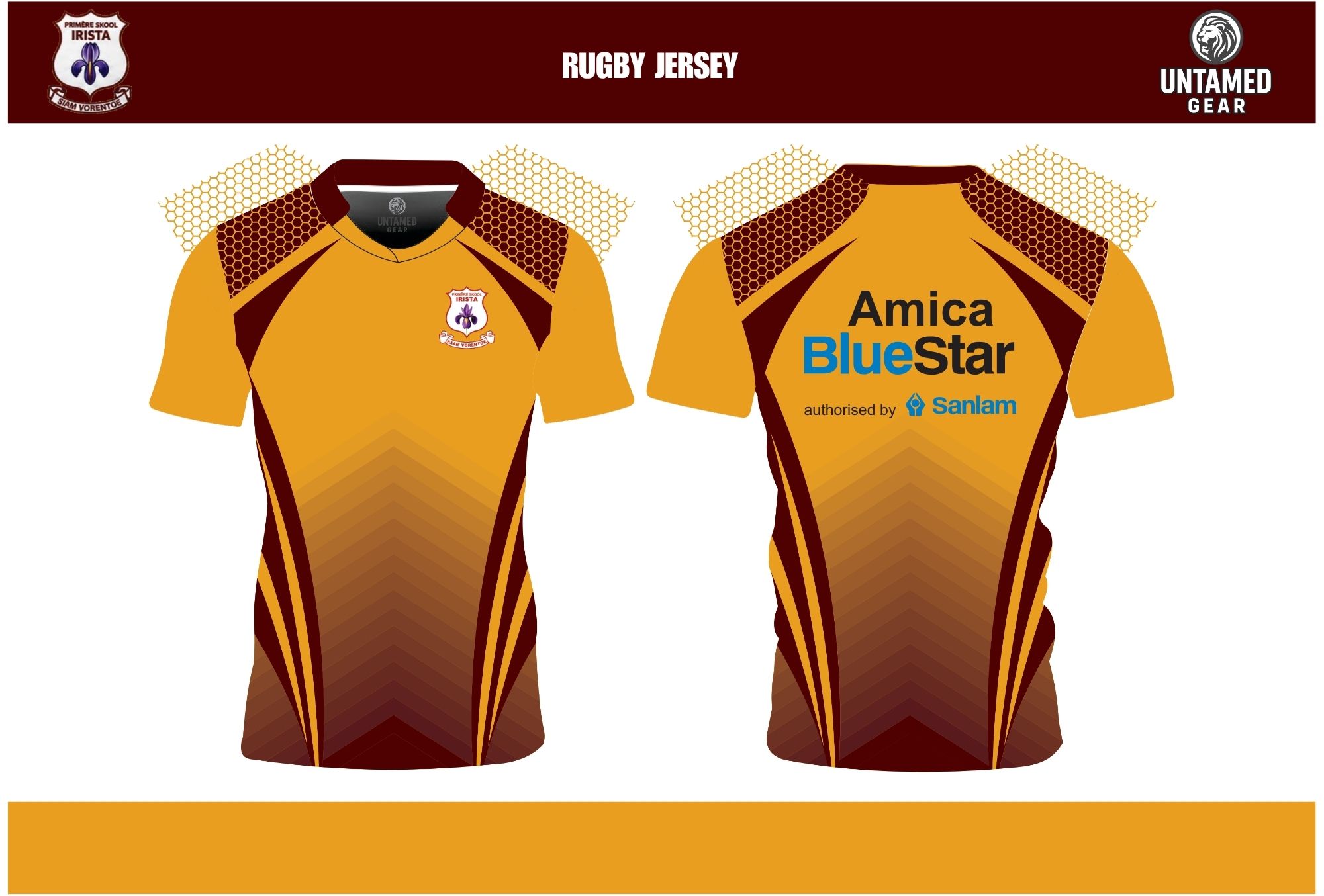 Irista rugby jersey